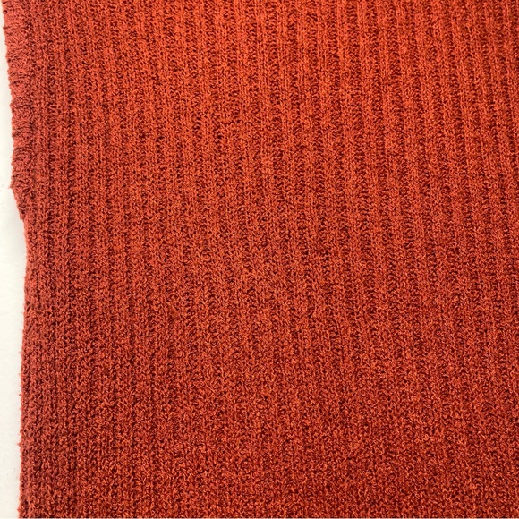 Pink Rose Burnt Orange Sleeveless Midi Sweater Dress - Picture 7 of 7